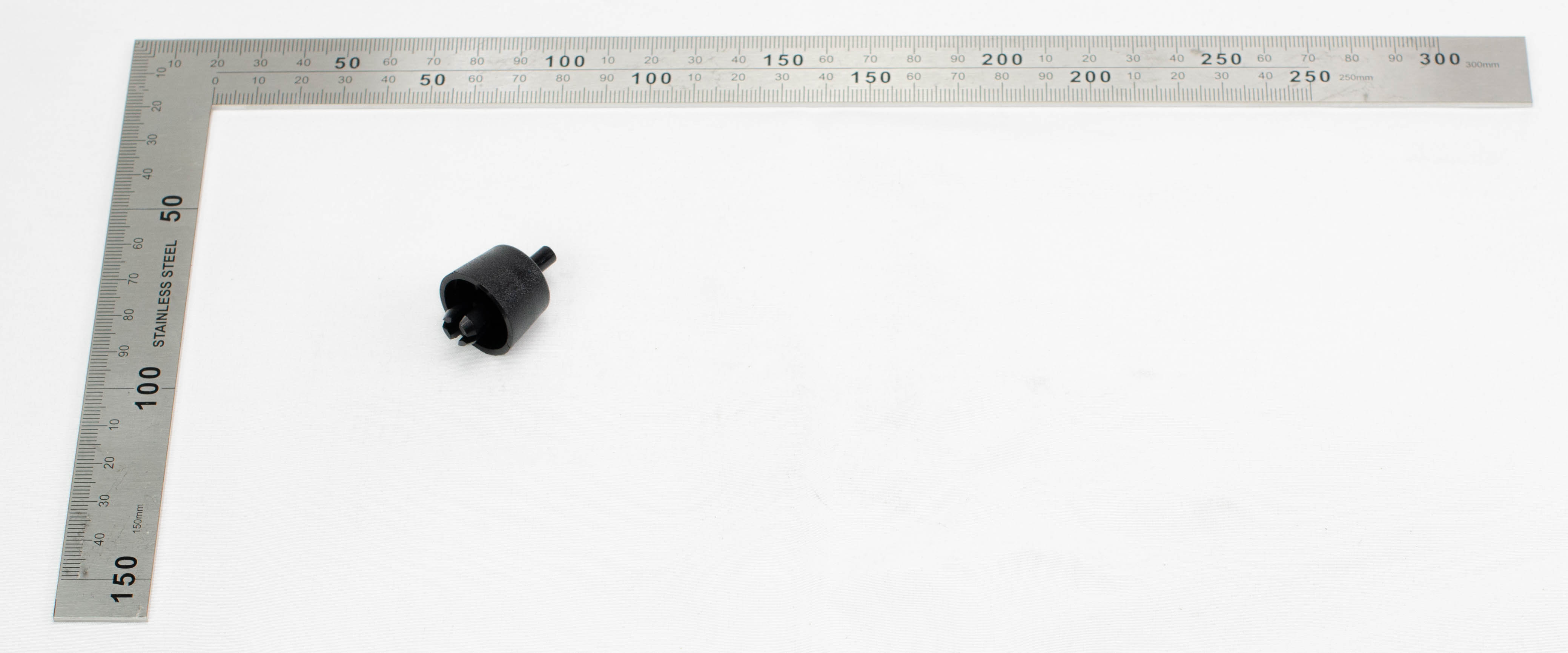 Produktbild Geraetefuss 21x15mm mit Eindruckstift-2