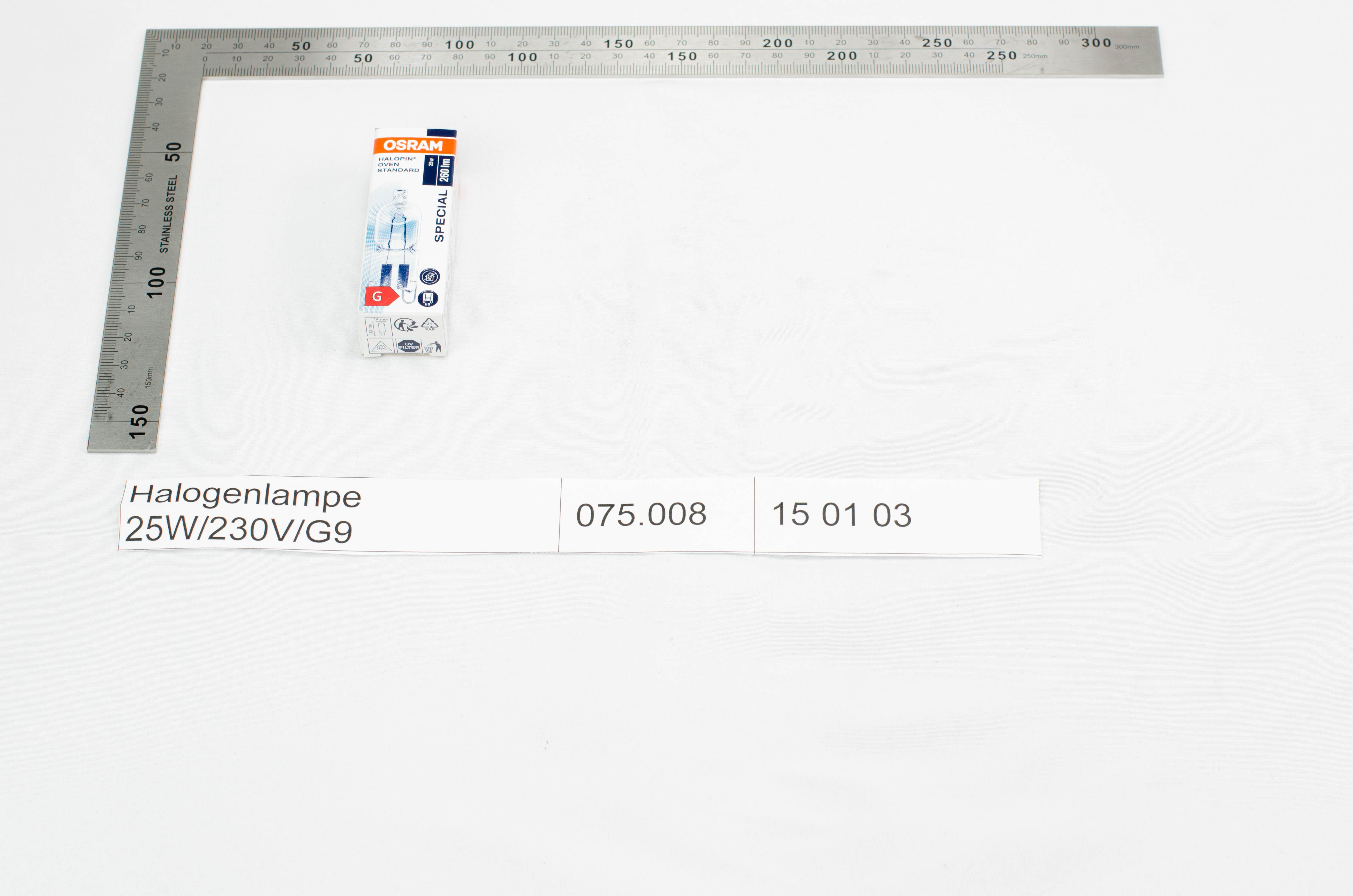 Produktbild Halogenlampe 25W 230V G9-2