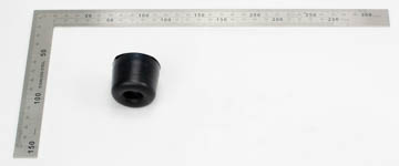 Produktbild Geraetefuss 40x32mm schwarz-2
